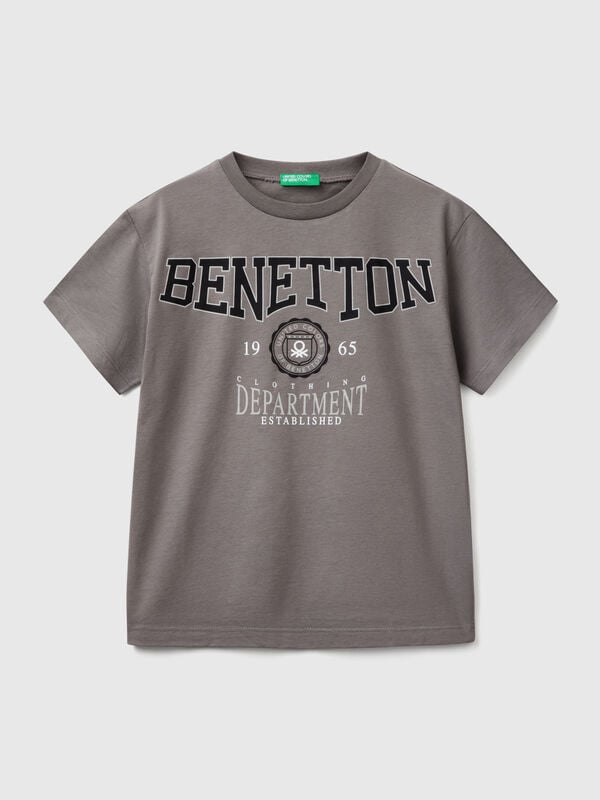 Short sleeve t-shirt in 100% cotton Junior Boy
