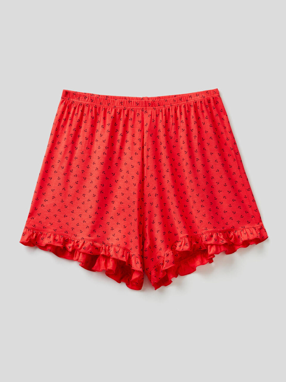 Shorts with pattern print image number 1