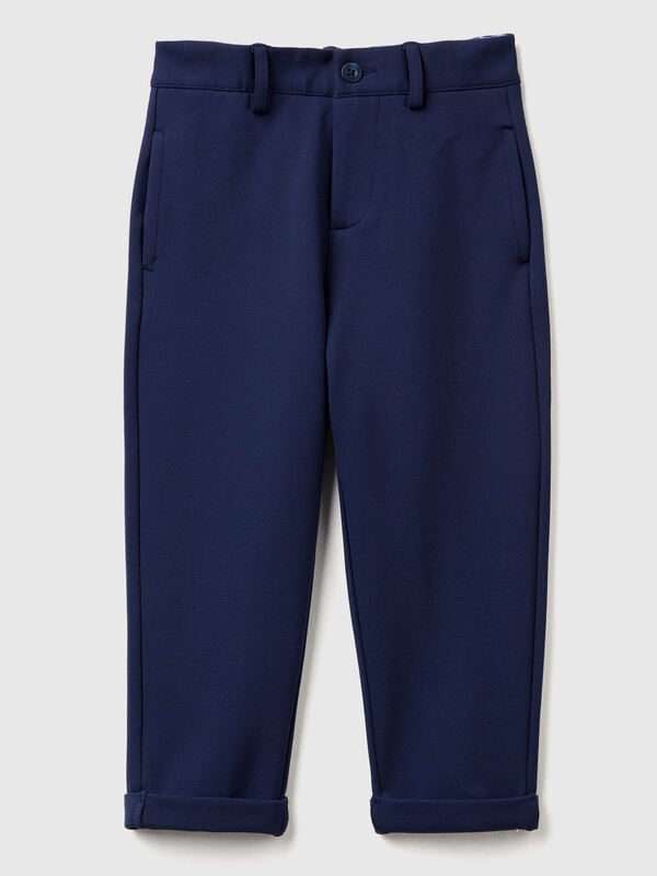 Elegant trousers in viscose blend Junior Boy
