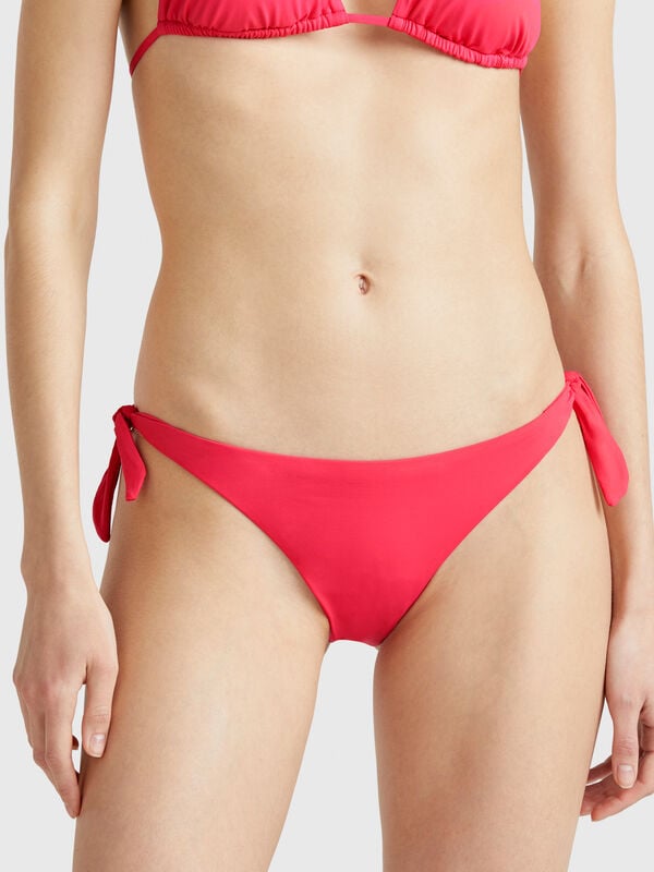 Swim bottoms with side bows Women