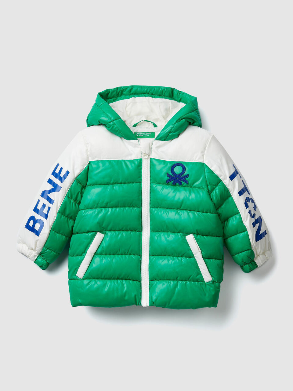 "Eco-Recycle" padded jacket with logo image number 1