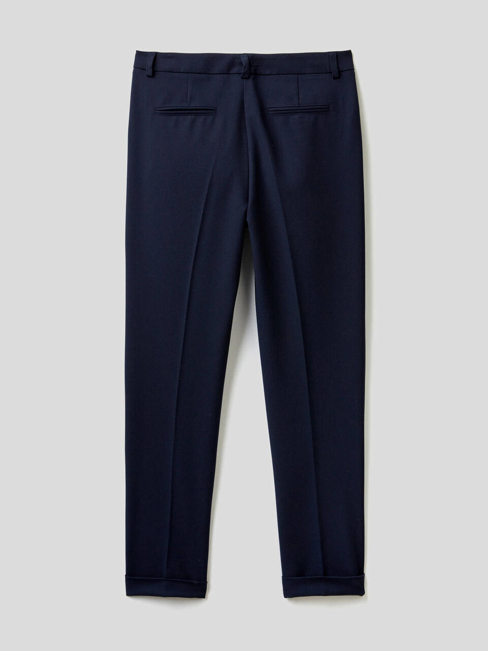 Stretch trousers with cuffs image number 2