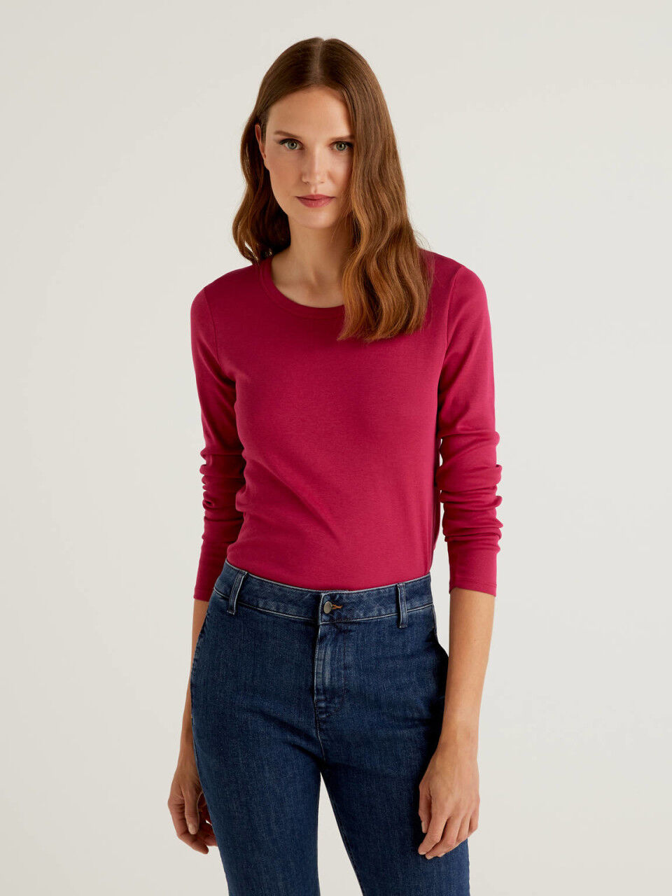 Benetton t shirt womens clearance