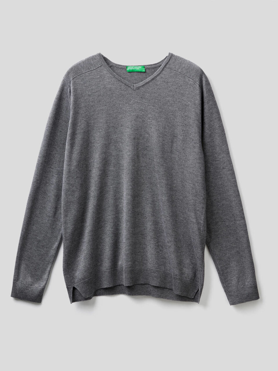 Sweater with V-neck image number 1