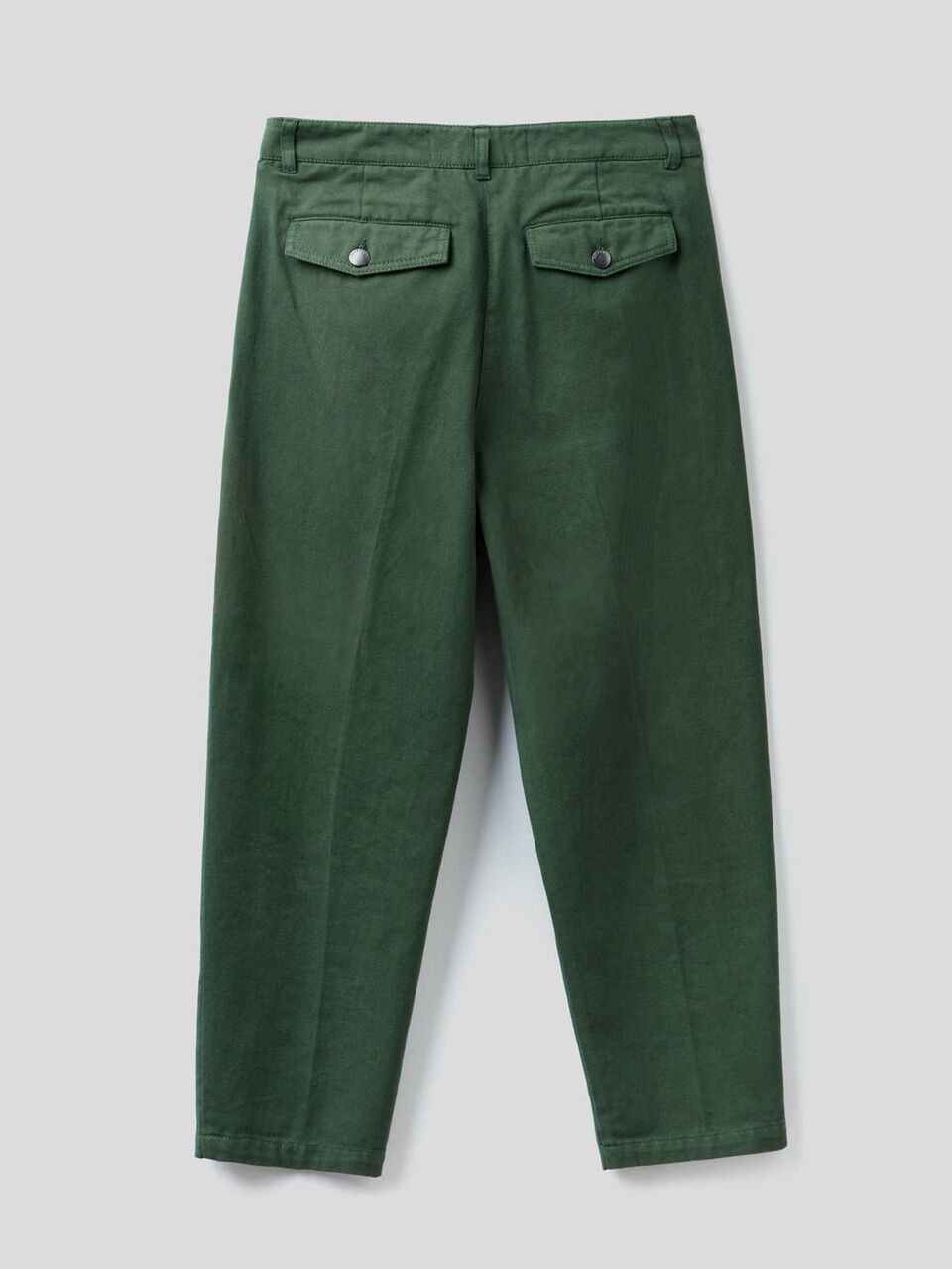 Slouchy trousers in 100% cotton image number 2