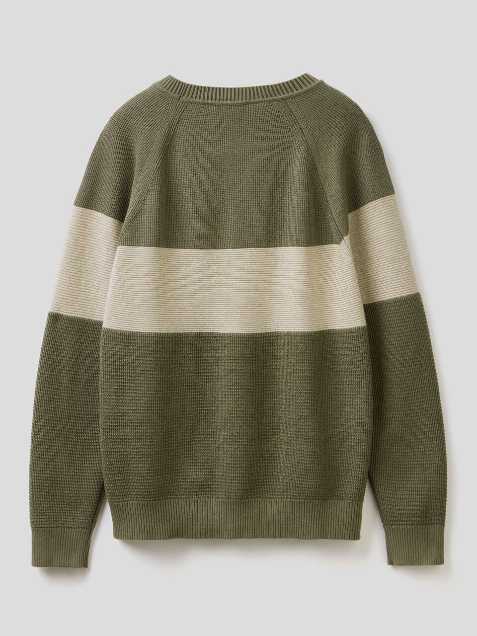 Sweater with horizontal band image number 2