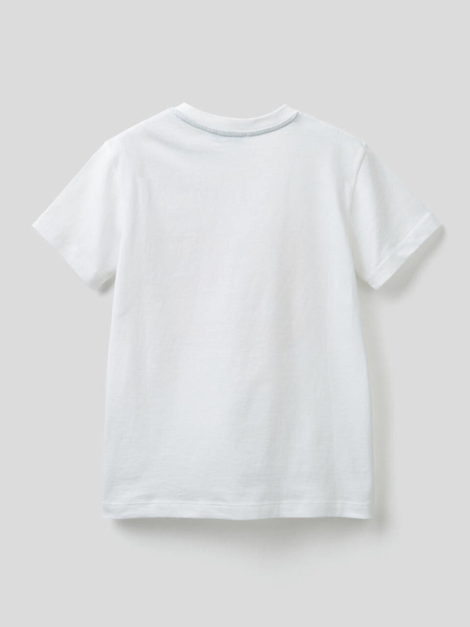 Cotton t-shirt with 3D print image number 2