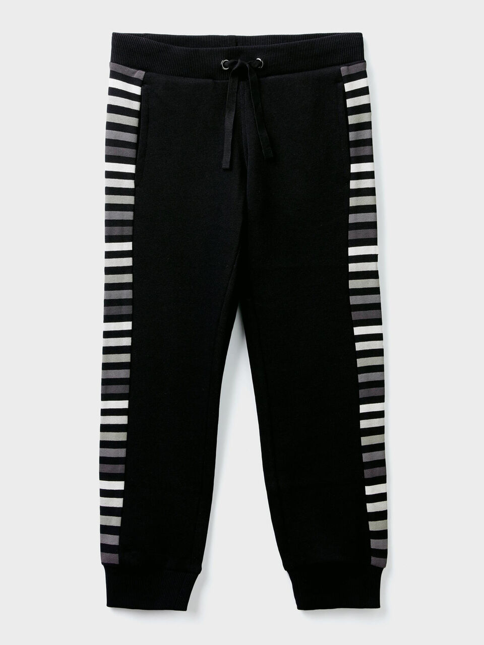 Trousers with printed bands image number 1
