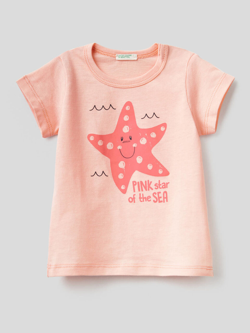 Organic cotton t-shirt with print image number 1