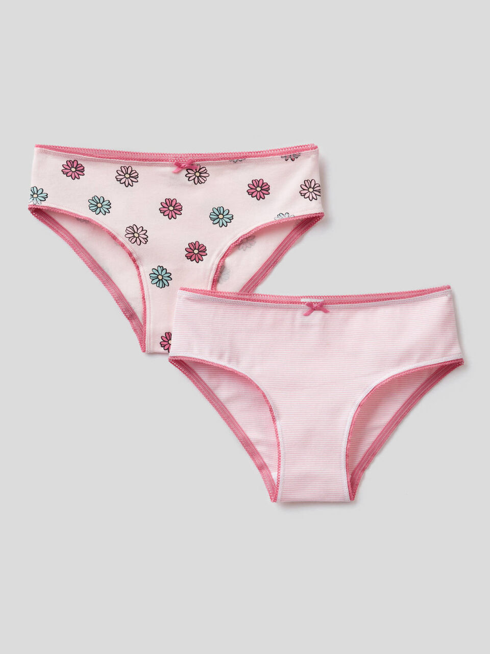 Two classic underwear in stretch cotton image number 1