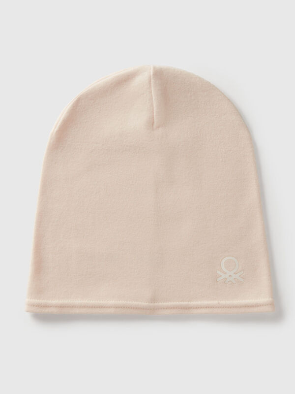 Hat in stretch cotton Junior Boy