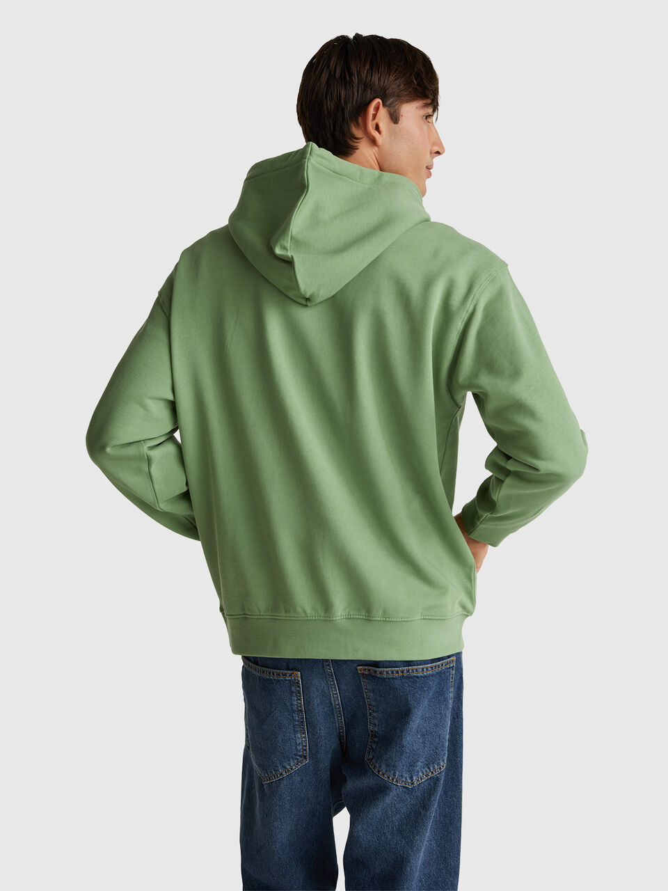 SWEATER W/HOOD Men image number null