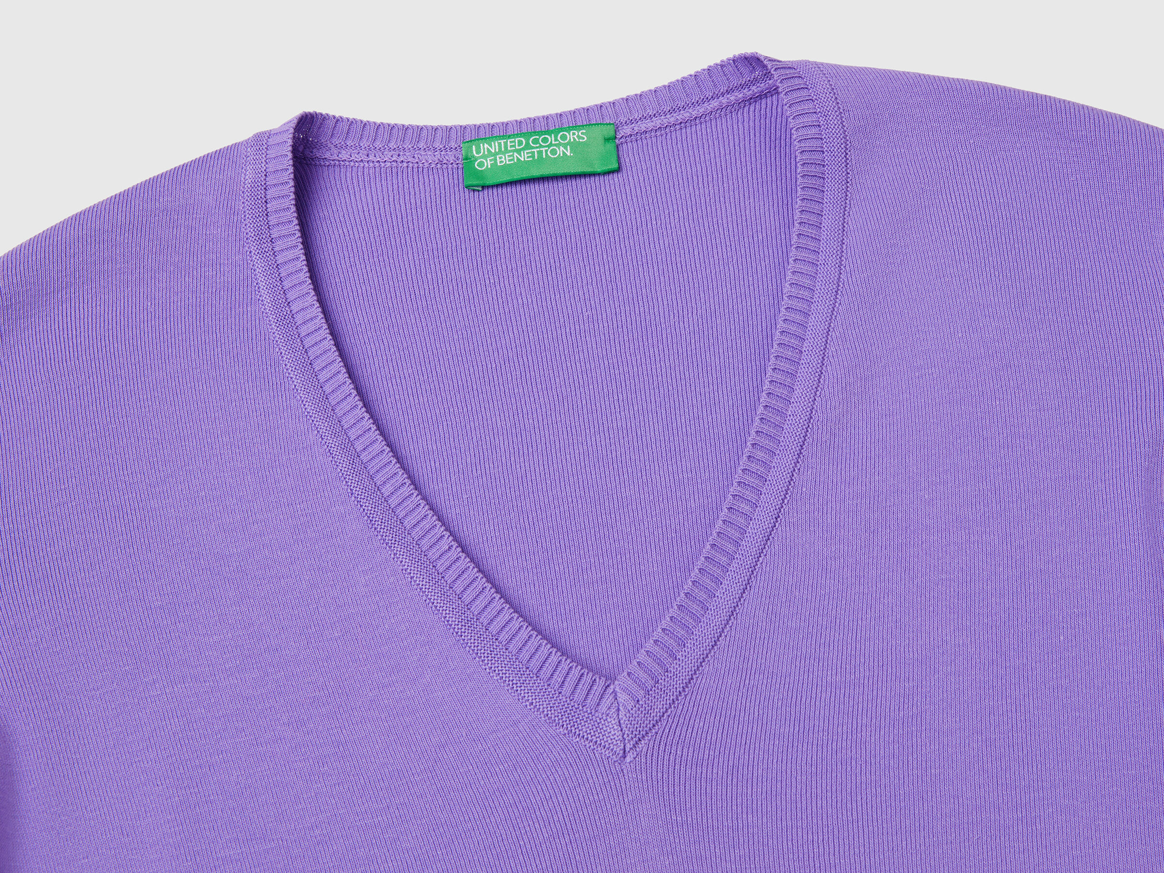 V NECK SWEATER L/S Women image number 5
