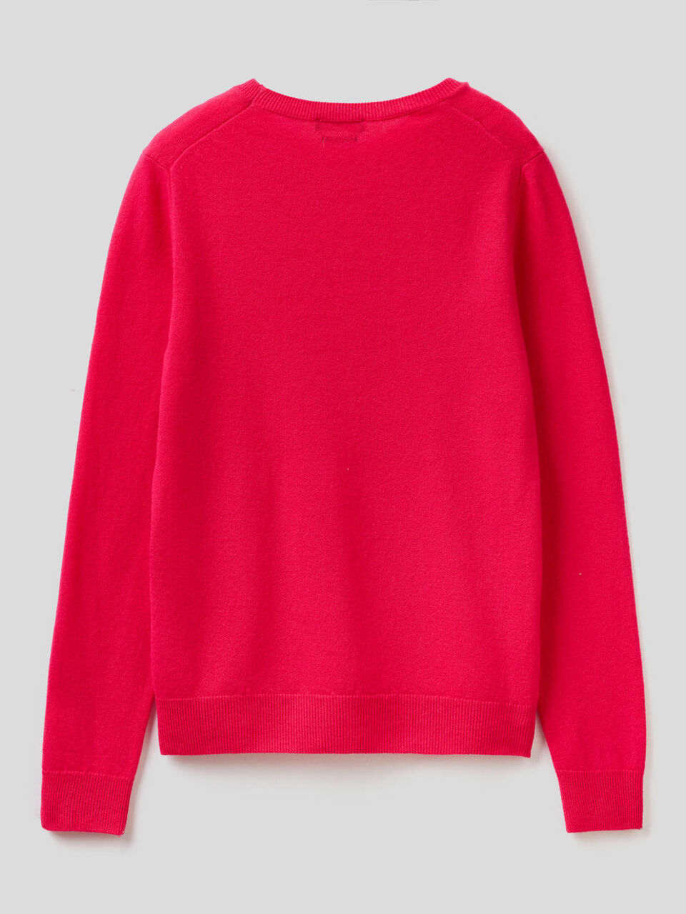 Crew neck sweater in pure virgin wool image number 2