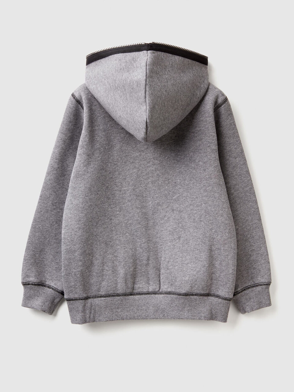 Sweatshirt with hood and writing image number 2