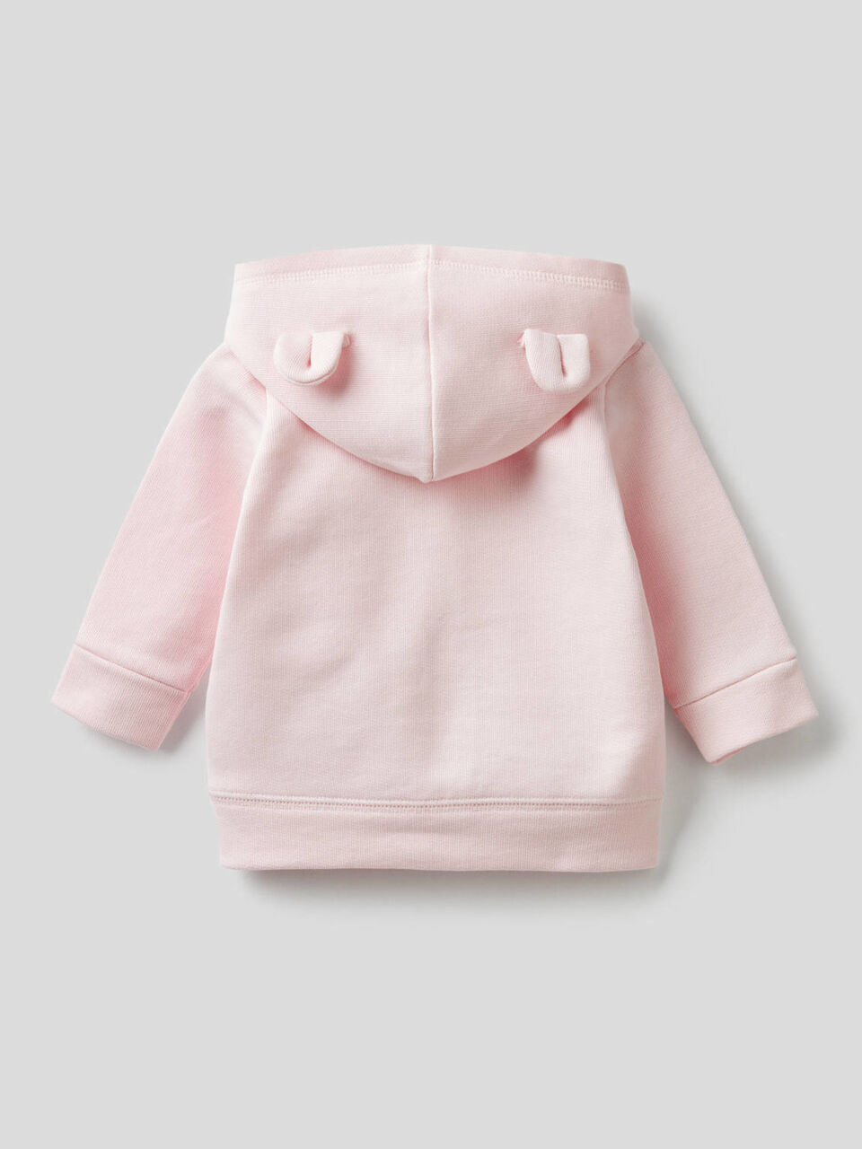 Sweatshirt with hood in organic cotton image number 2