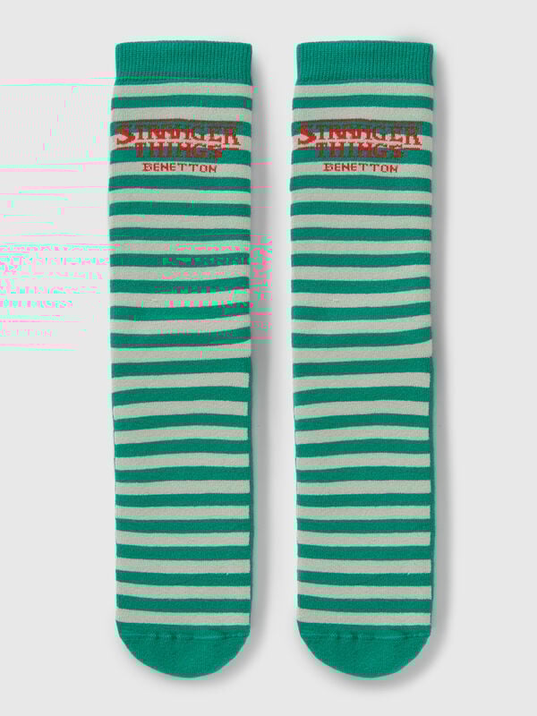 Stranger Things striped socks