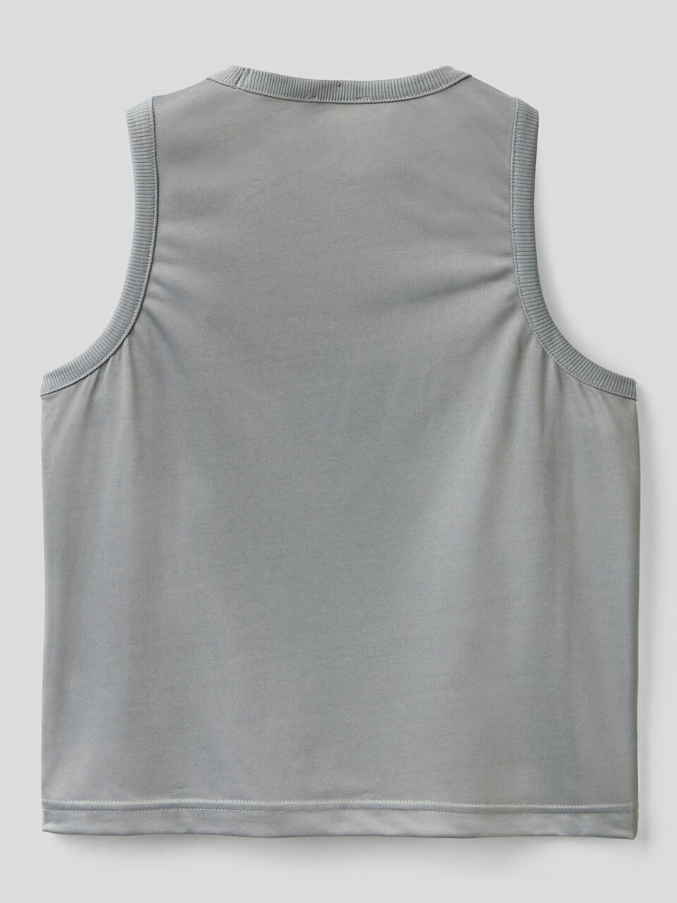 Tank top with clashing side bands image number 2