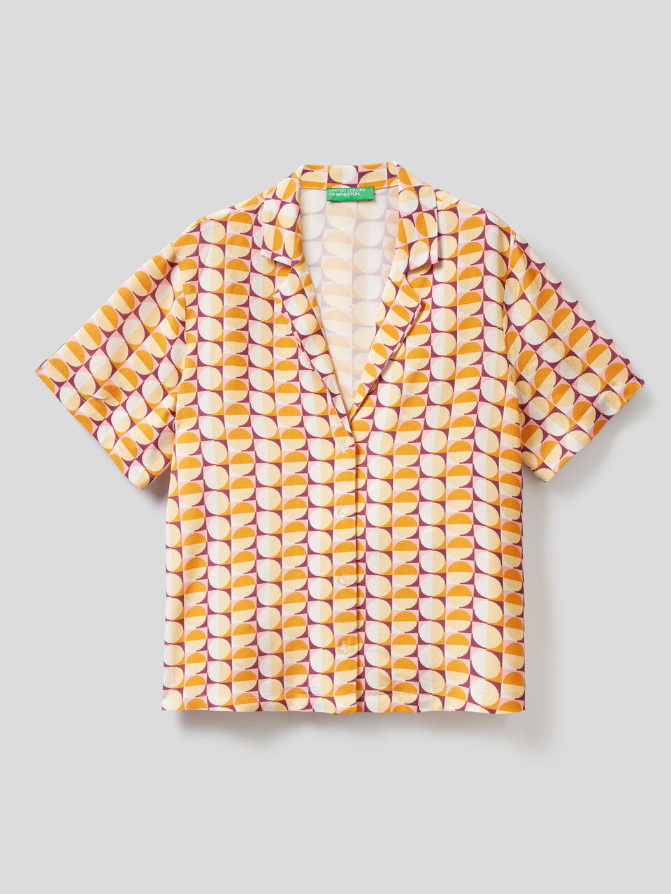 Shirt with optical print image number 1