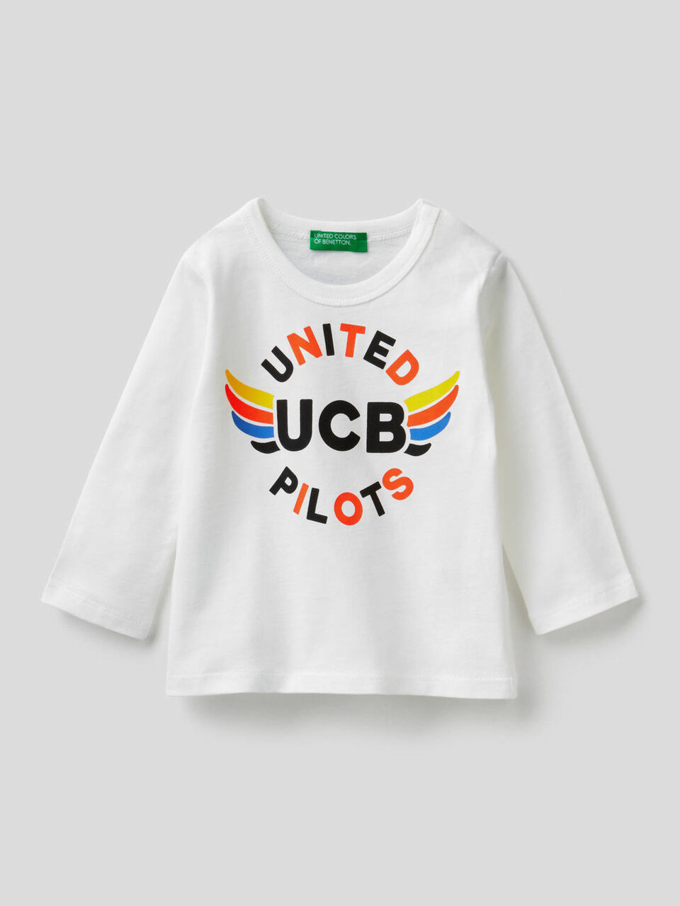 Long sleeve organic cotton t-shirt image number 1