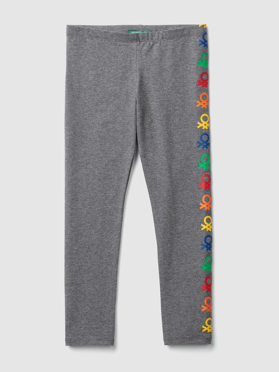 Leggings with printed band image number 1