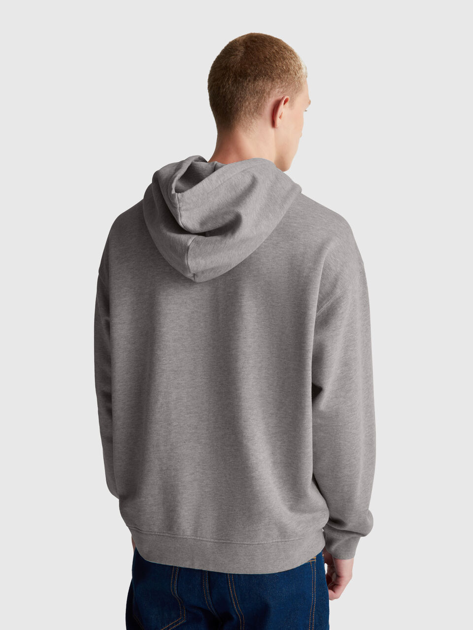SWEATER W/HOOD Men image number null