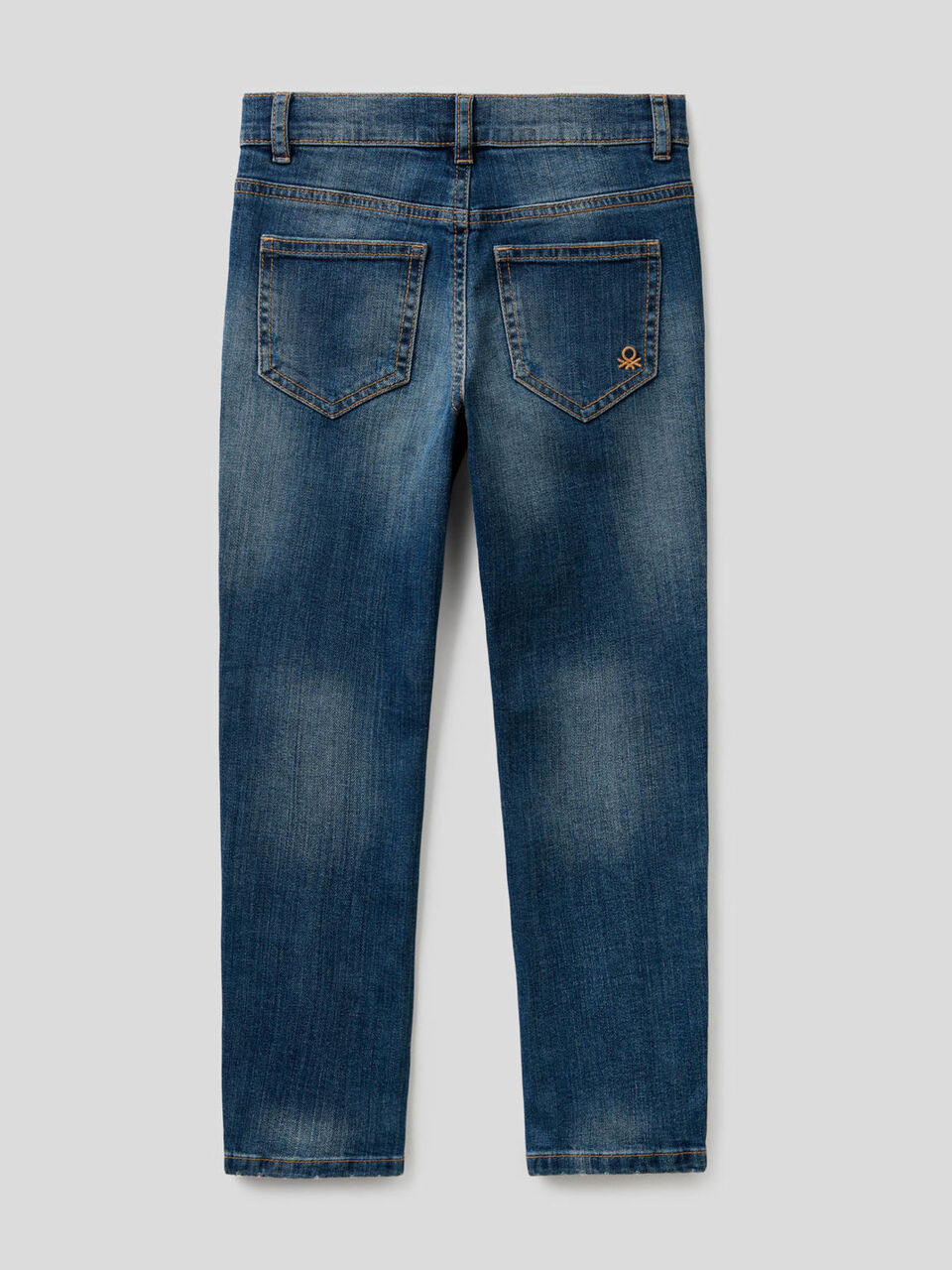 Skinny fit jeans with tears image number 2