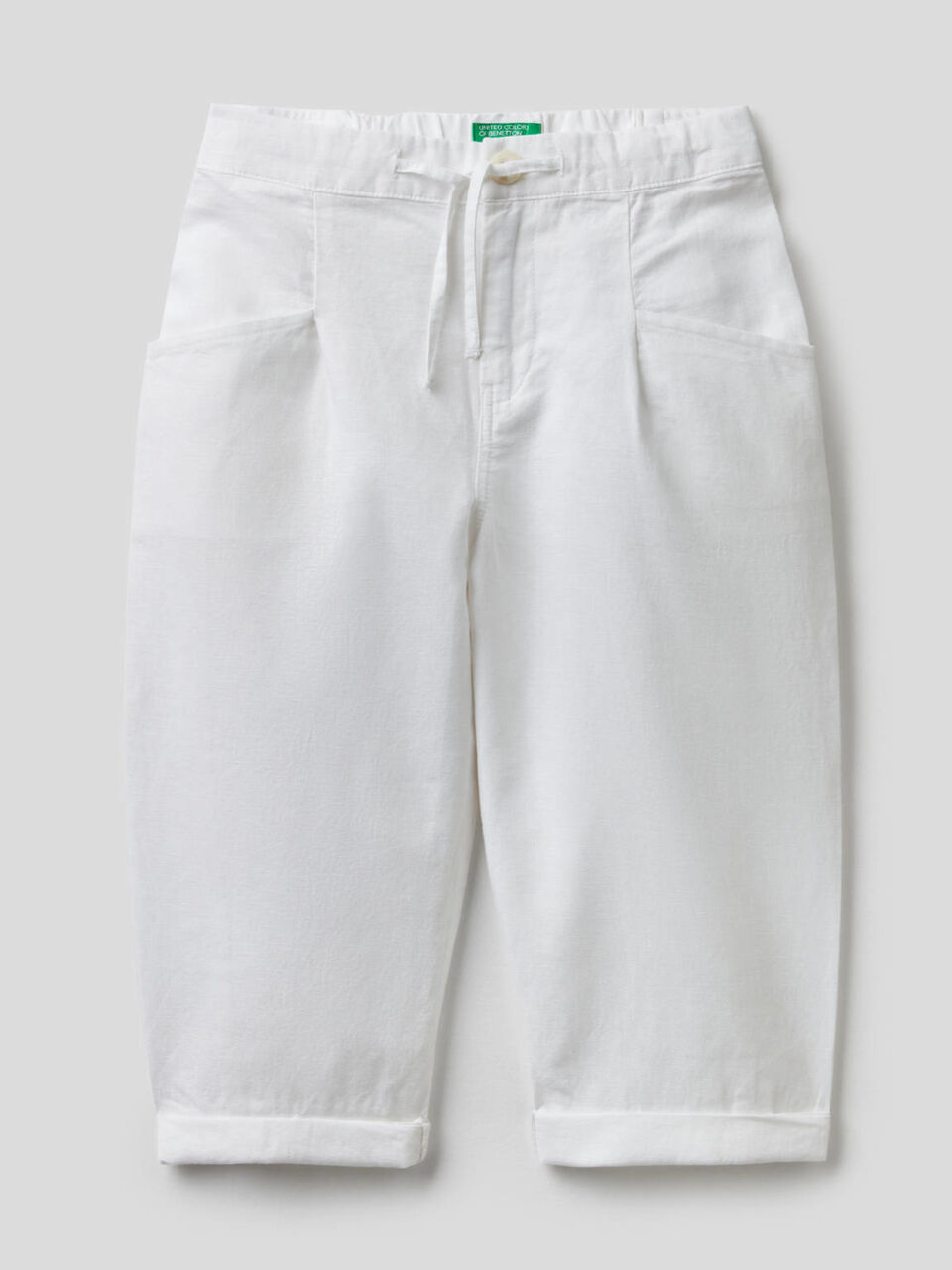 Pants in linen blend image number 1