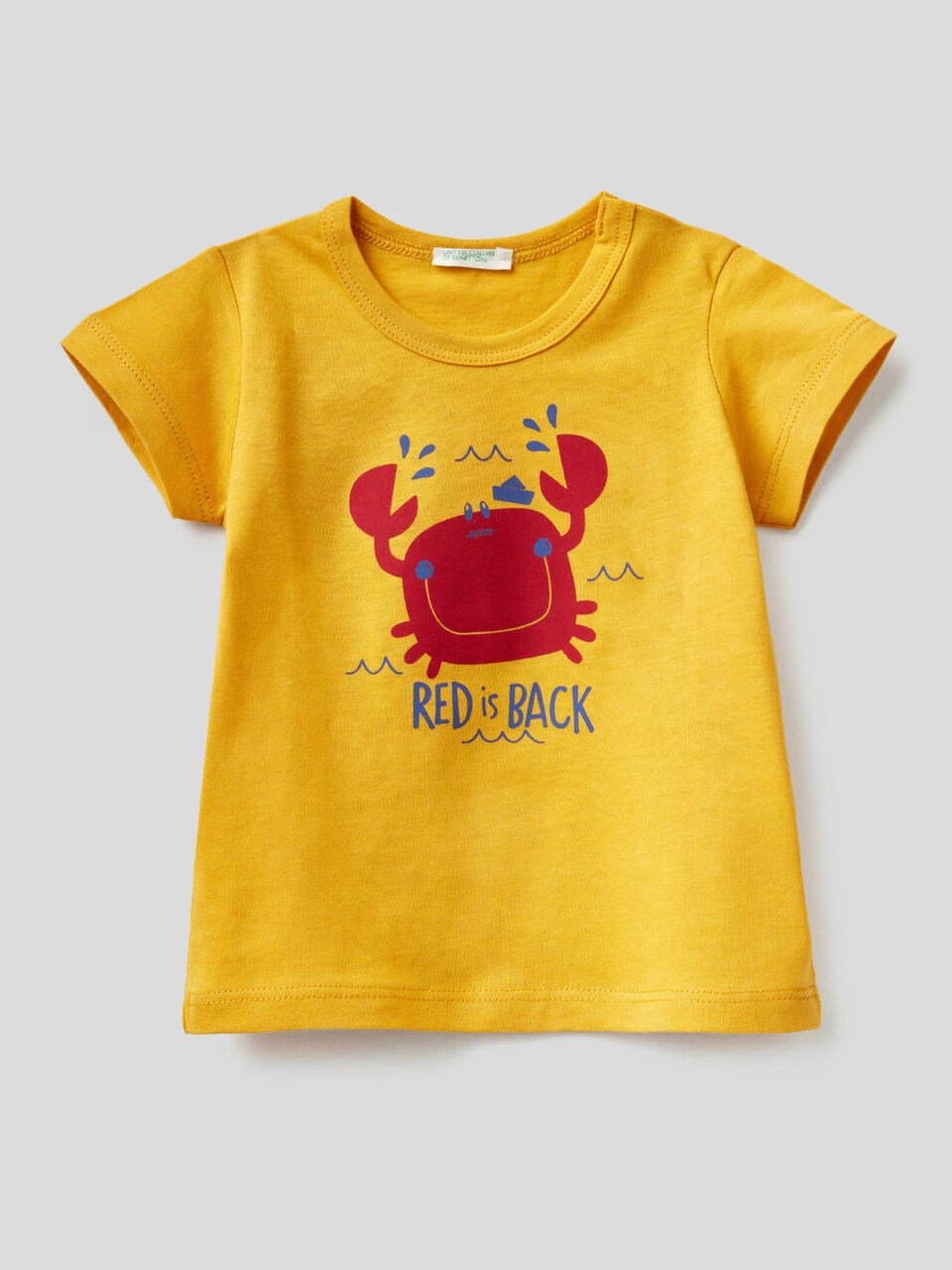 Organic cotton t-shirt with print image number 1