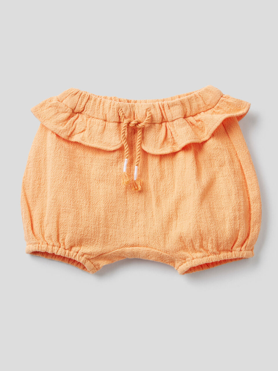Shorts with ruffles at waist image number 1