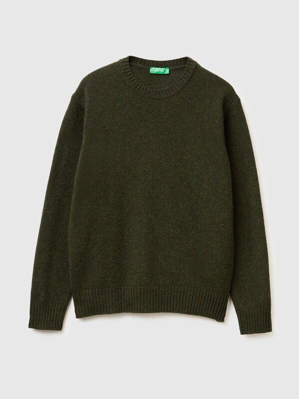 Sweater in Shetland wool Men