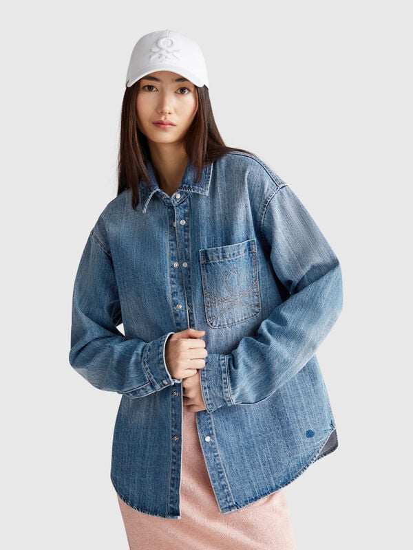 Denim shirt Women