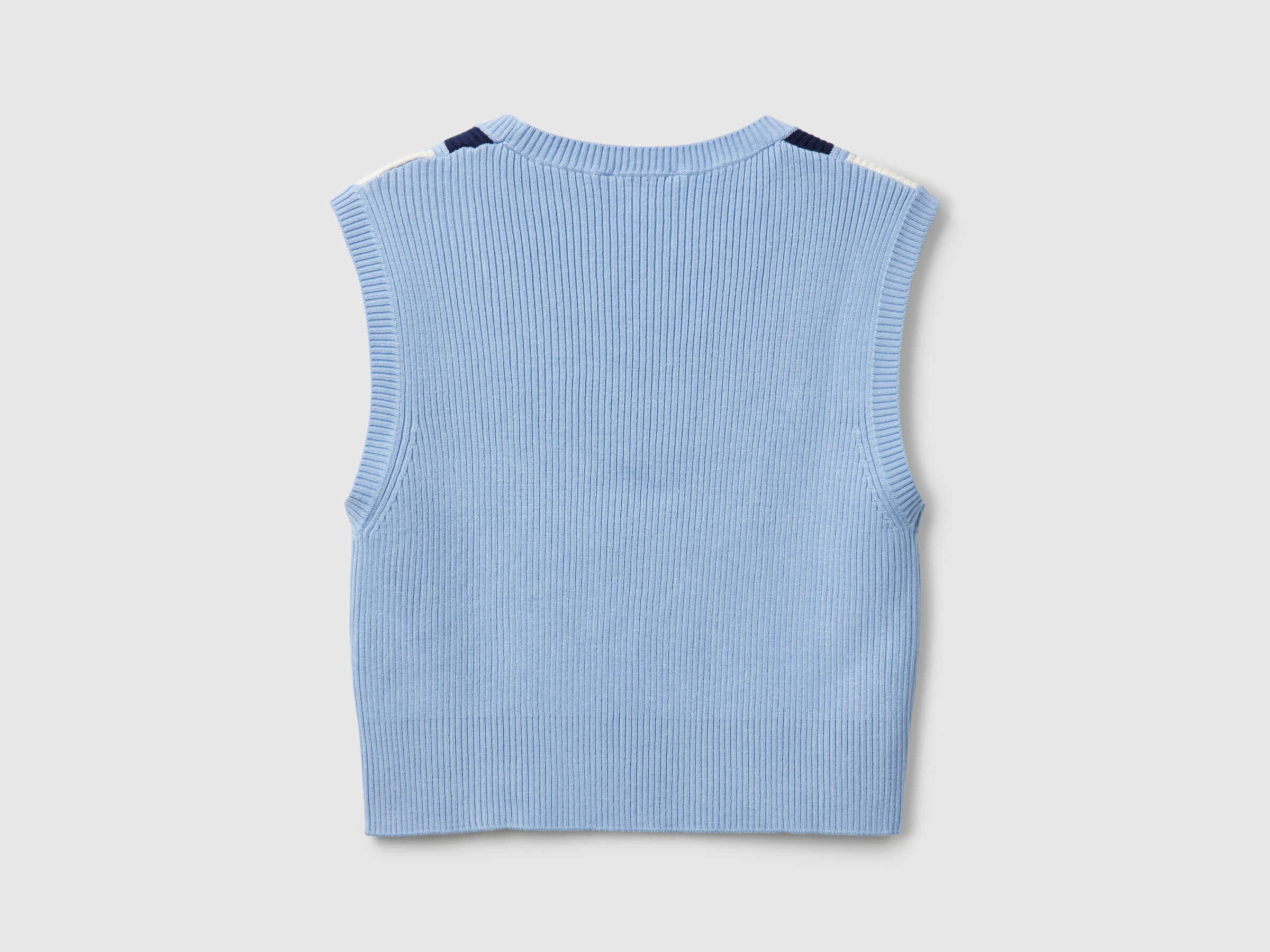 SLEEVELESS SWEATER Women image number 4
