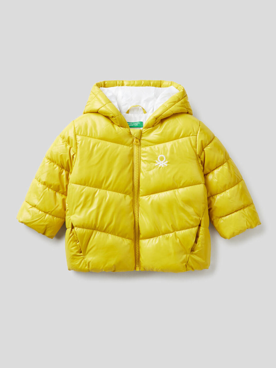 Padded jacket in recycled wadding image number 1