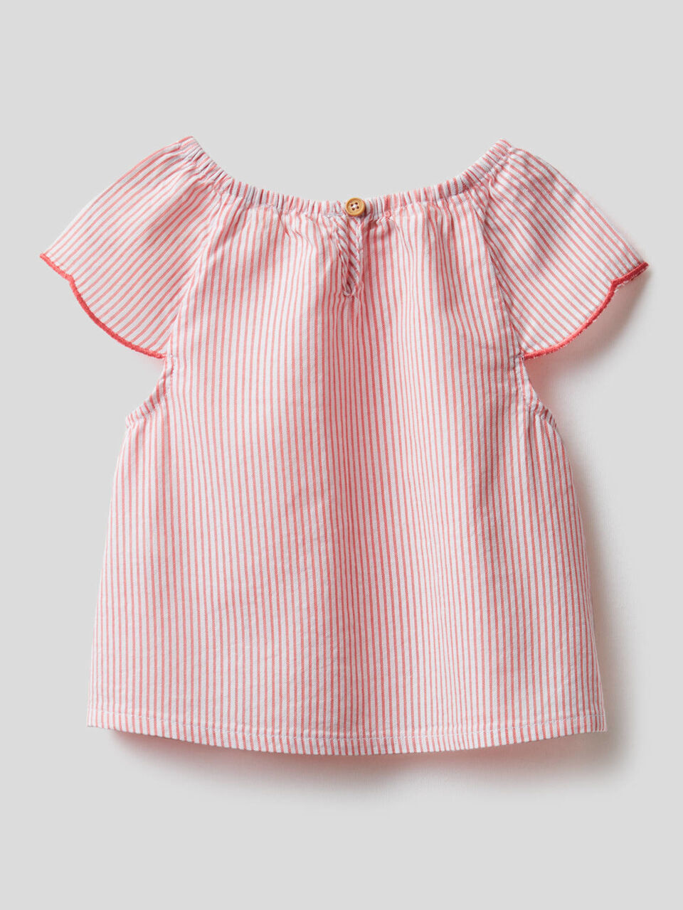 100% cotton flared t-shirt image number 2