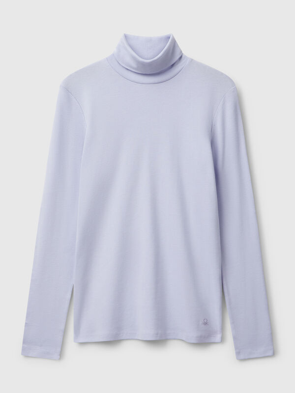 Long sleeve t-shirt with high neck Long sleeve t-shirt with high neck Women