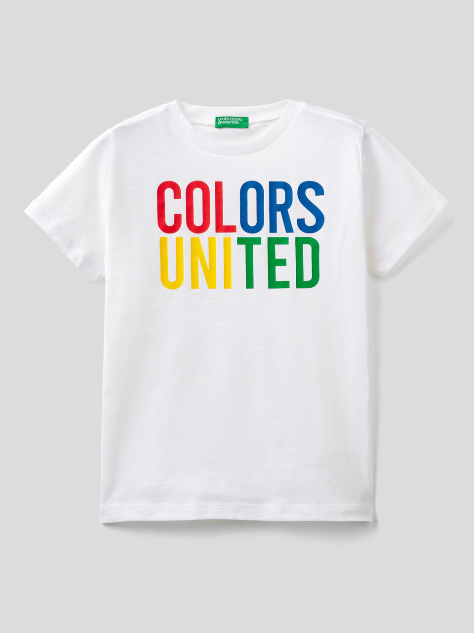 100% organic cotton t-shirt with logo image number 1