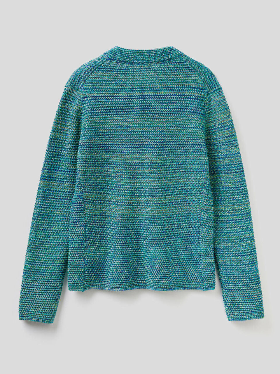 100% cotton knit jacket image number 2