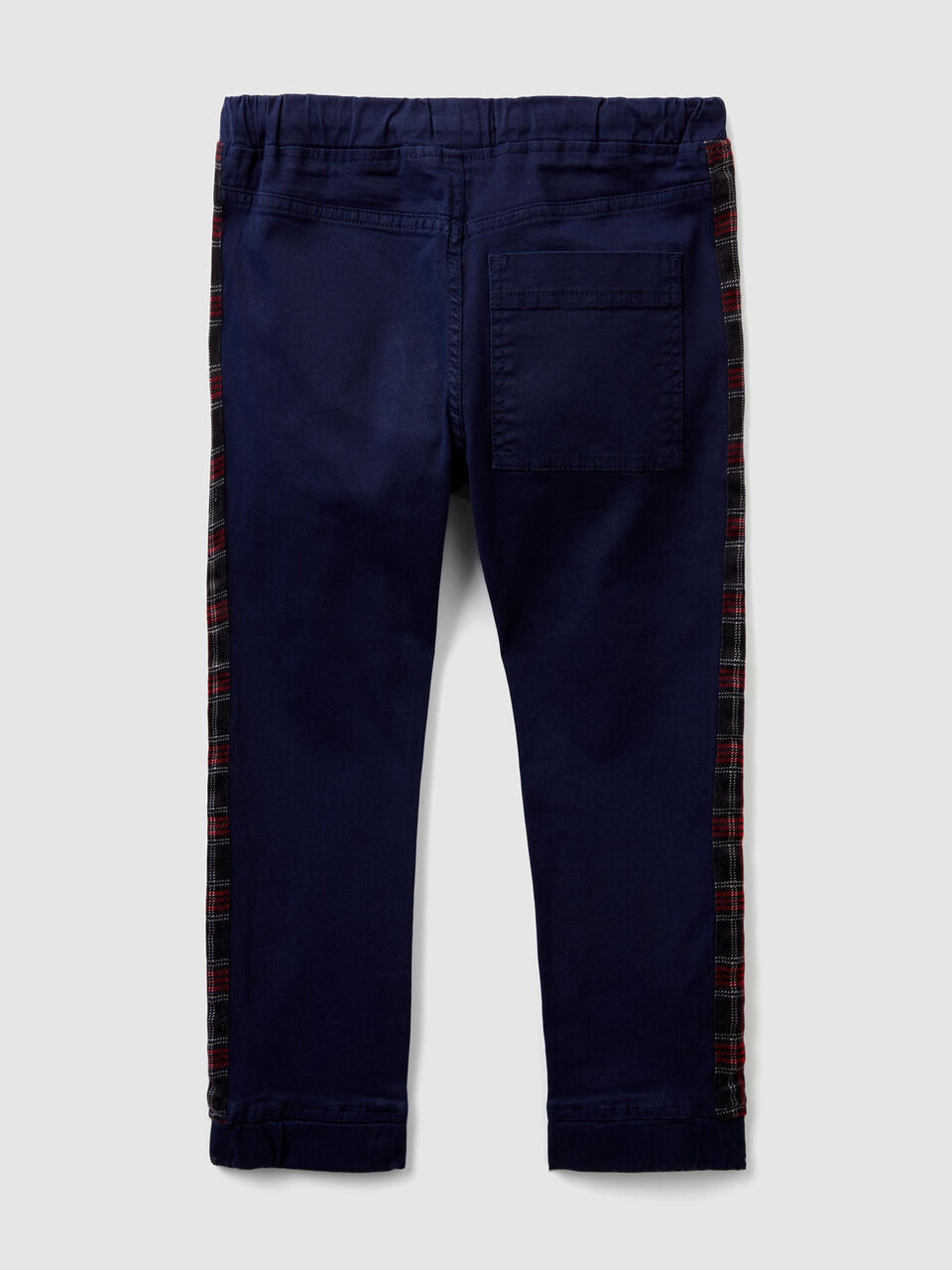 Trousers with patterned bands image number 2