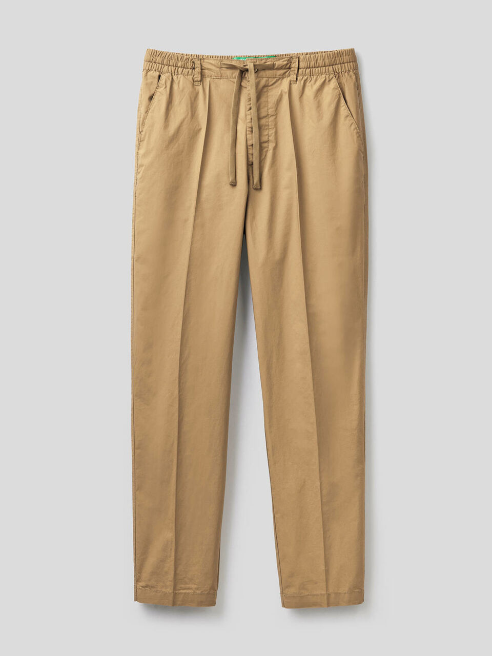 Light trousers with drawstring image number 1
