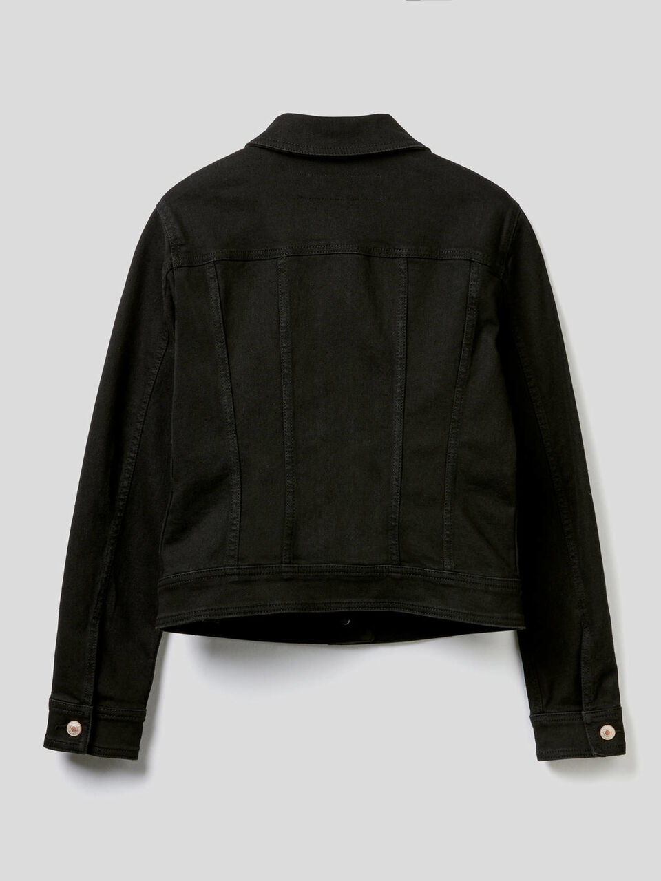 Waisted denim jacket image number 2