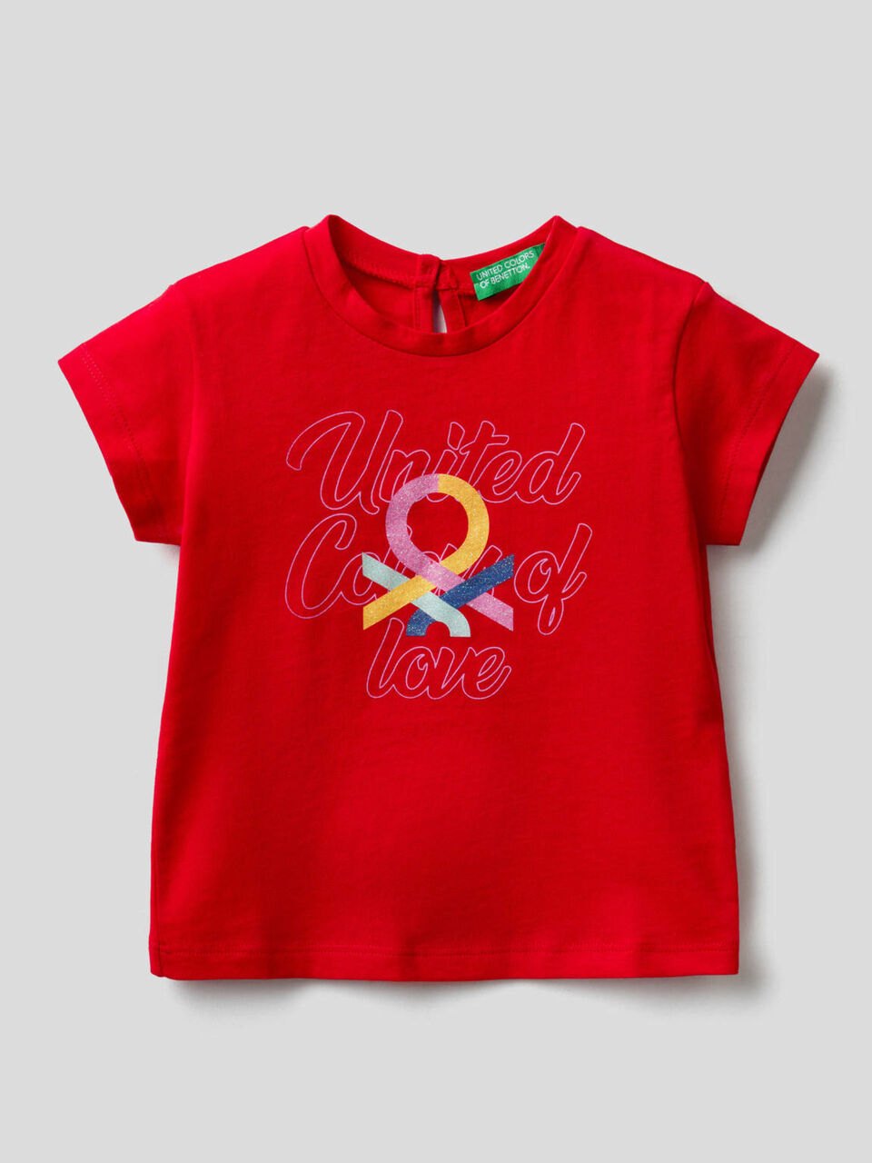 Organic cotton t-shirt with print image number 1