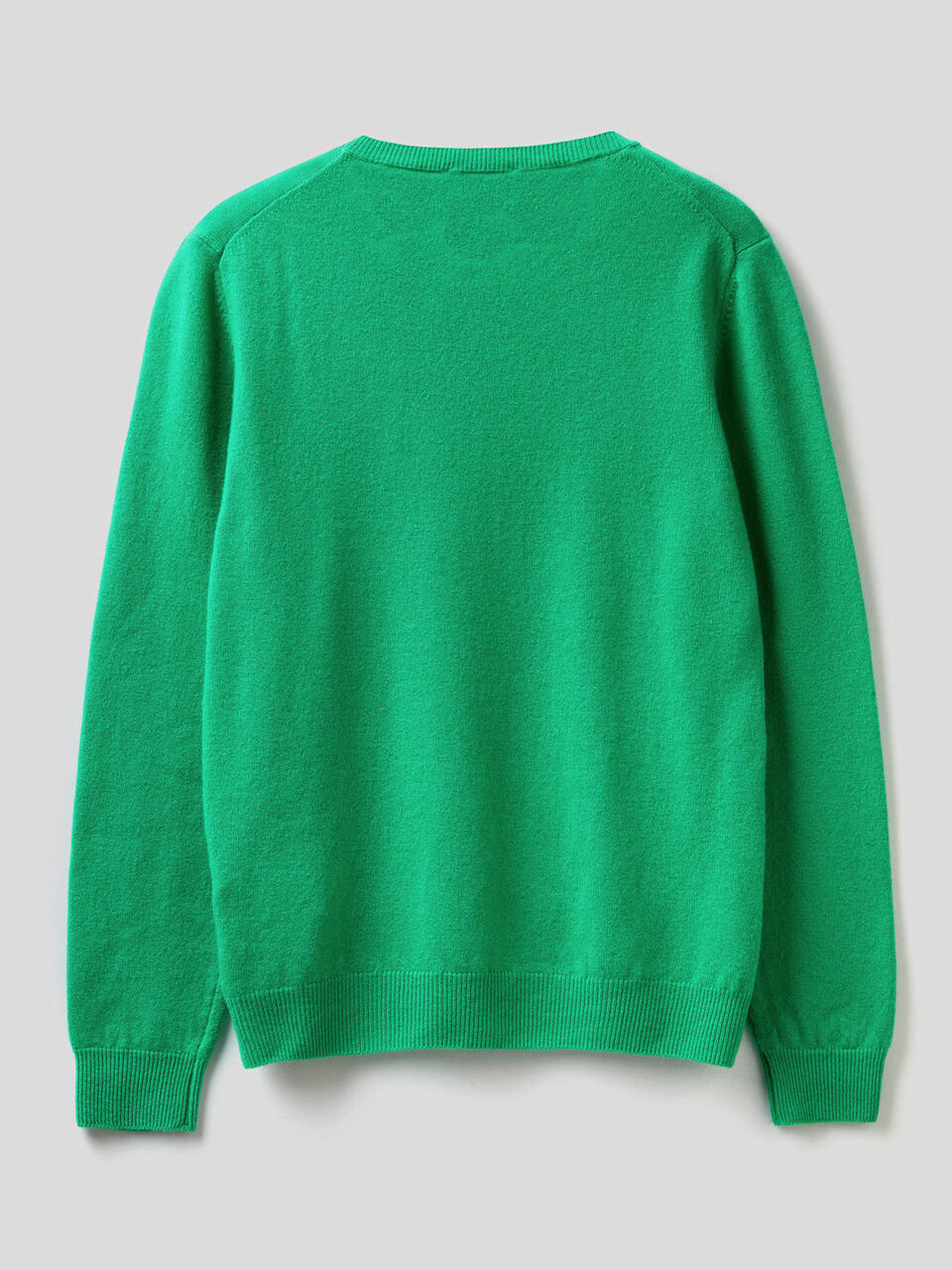 Crew neck sweater in pure virgin wool image number 2