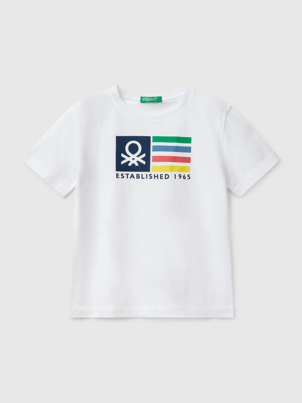 T-shirt with logo print Junior Boy