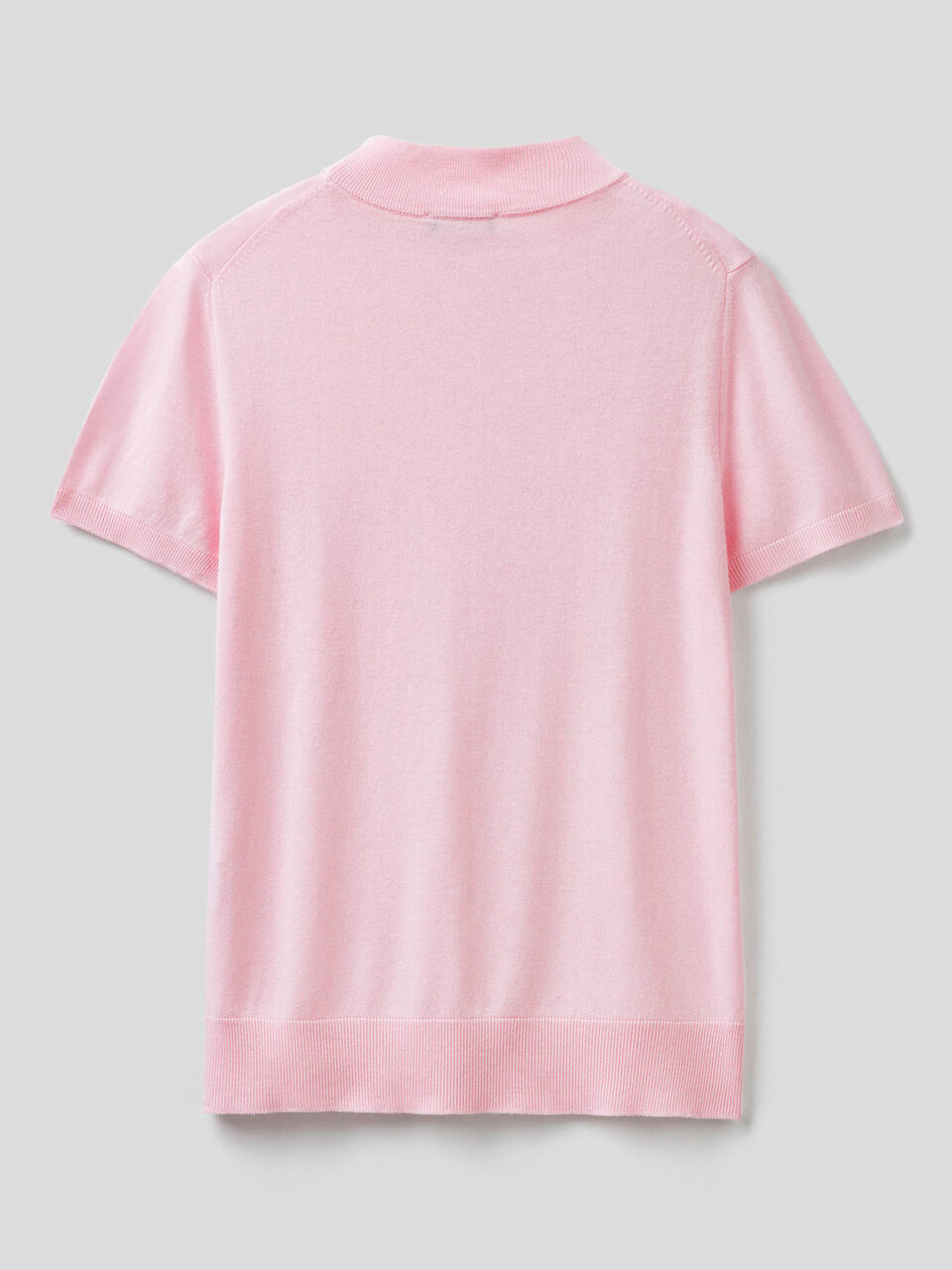 Short sleeve turtleneck sweater image number 2