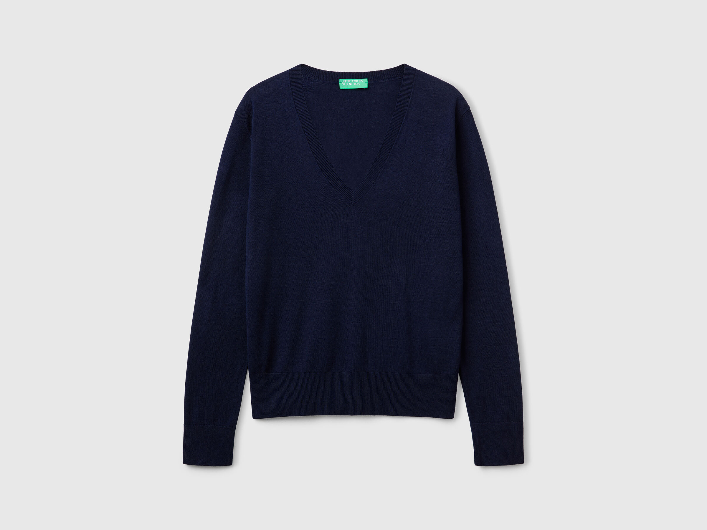 V NECK SWEATER L/S Women image number 3
