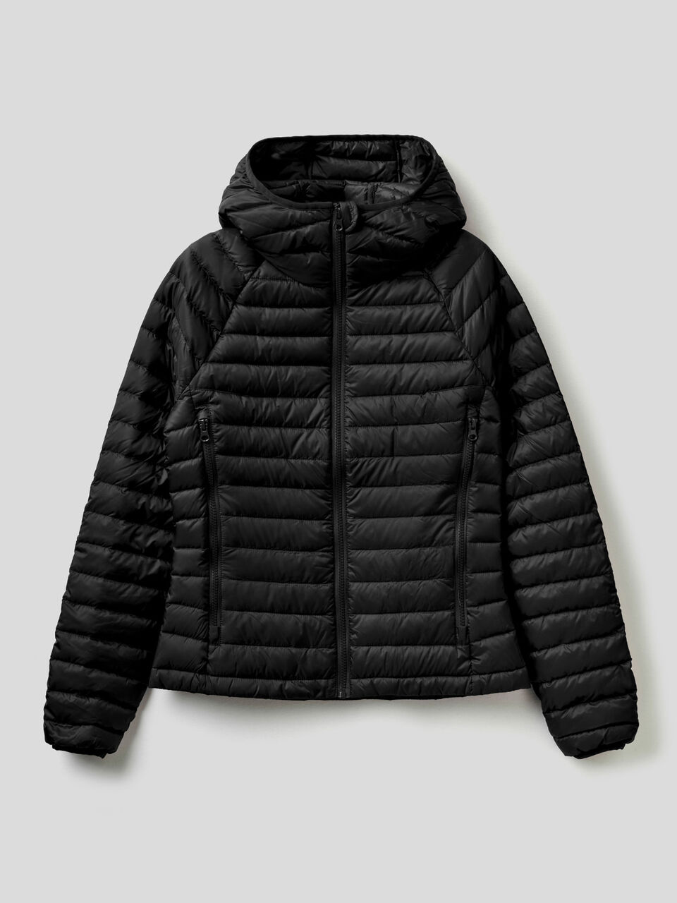 Puffer jacket with hood image number 1