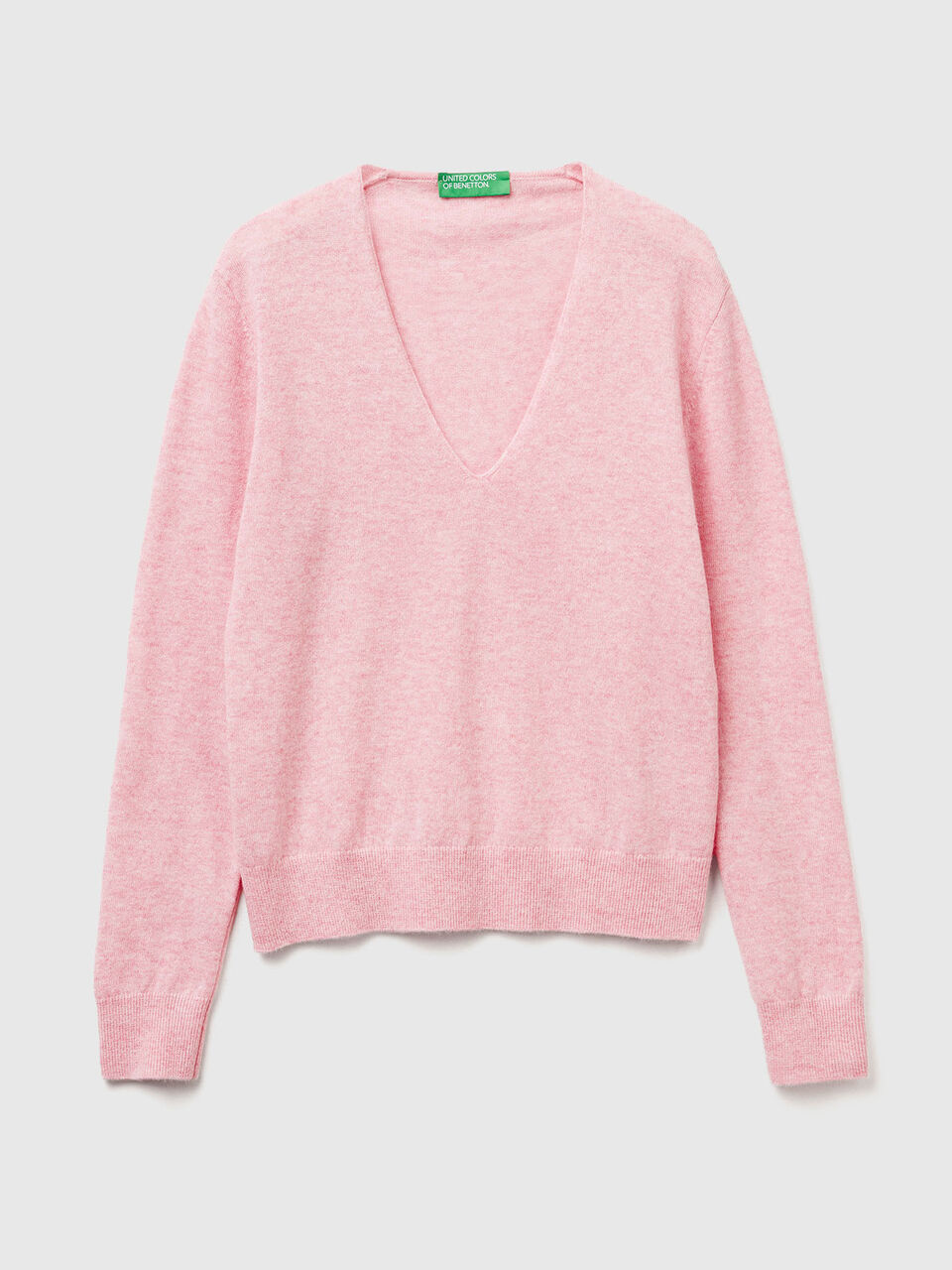 V NECK SWEATER L/S Women image number null