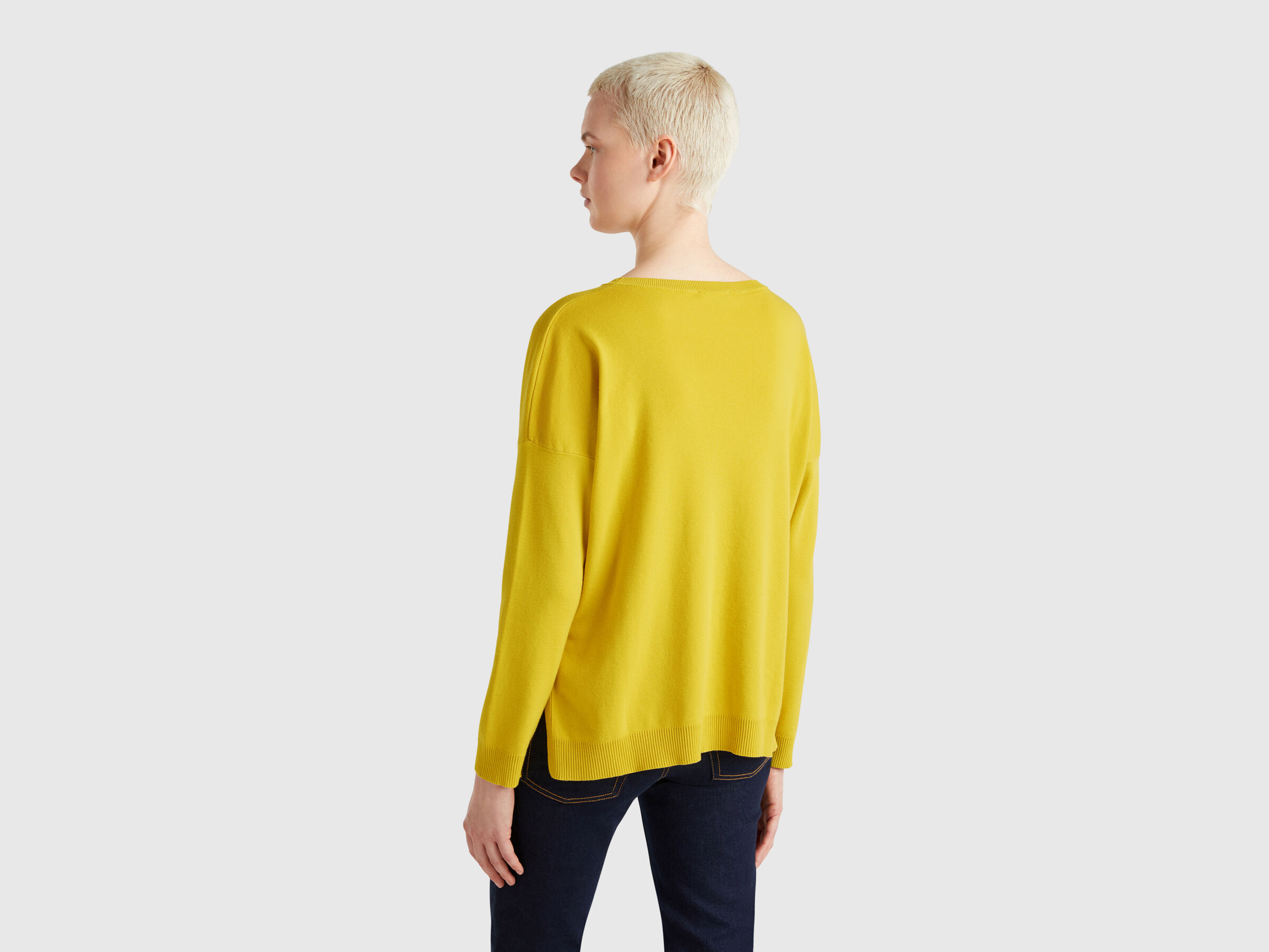 BOAT-NECK SWEAT.L/S Women image number 1
