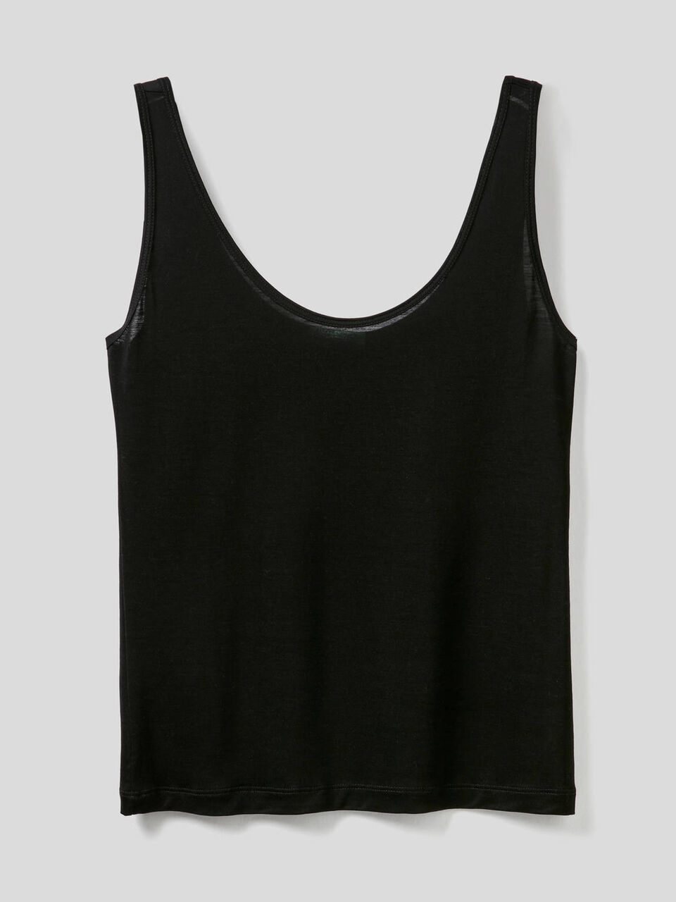 Tank top with round neck image number 1